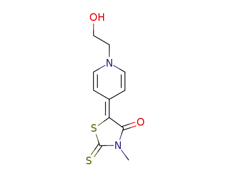 5-[1-(2-hydroxyethyl)pyridin-4(1H)-ylidene]-3-methyl-2-thioxo-1,3-thiazolidin-4-one
