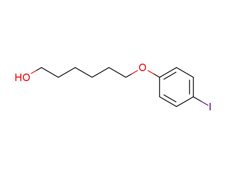 Molecular Structure of 436865-00-8 (1-Hexanol, 6-(4-iodophenoxy)-)