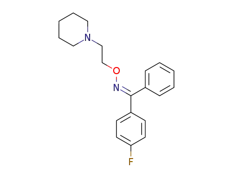(4-fluoro-phenyl)-phenyl-methanone O-(2-piperidin-1-yl-ethyl)-oxime