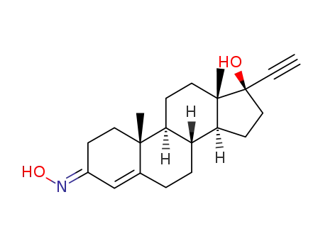 17α-ethynyl-3E-oximino-4-androsten-17β-ol