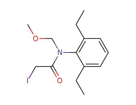 N-(2,6-diethyl-phenyl)-2-iodo-N-methoxymethyl-acetamide