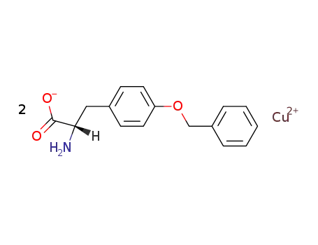 O-benzyl-L-tyrosine coper complex