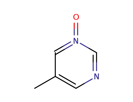 Molecular Structure of 17758-50-8 (Pyrimidine, 5-methyl-, 1-oxide (7CI,8CI,9CI))