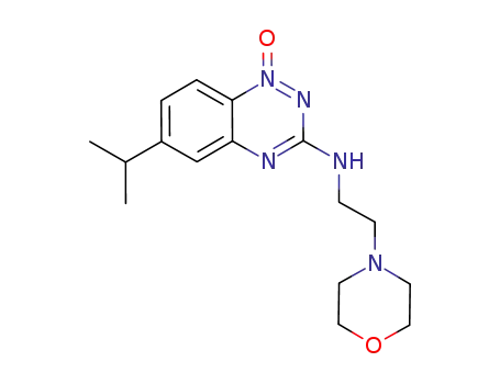6-isopropyl-N-[3-(4-morpholinyl)ethyl]-1,2,4-benzotriazin-3-amine 1-oxide