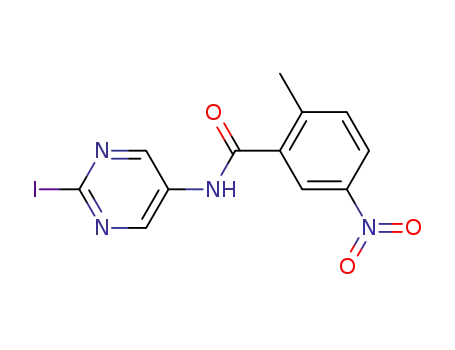 N-(2-iodopyrimidin-5-yl)-2-methyl-5-nitrobenzamide