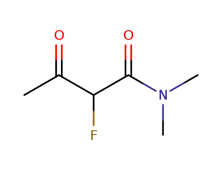 2-fluoro-N,N-dimethyl-3-oxobutanamide