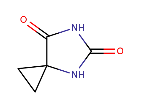 Molecular Structure of 99420-34-5 (4,6-Diazaspiro[2.4]heptane-5,7-dione)