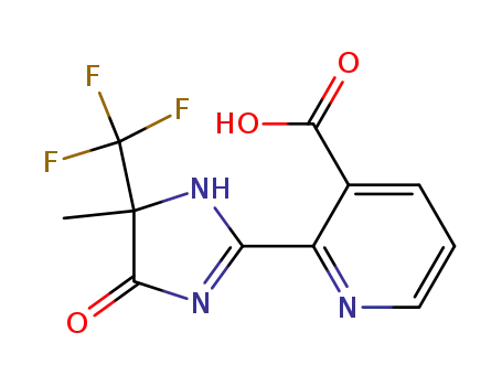2-(5-methyl-5-trifluoromethyl-1H-imidazol-4-on-2-yl)pyridine-3carboxylic acid