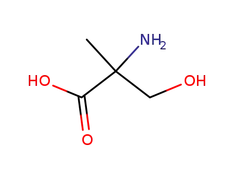 Molecular Structure of 5424-29-3 (ALPHA-METHYL-DL-SERINE)