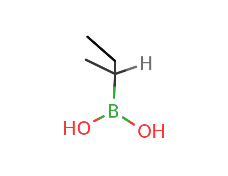 Molecular Structure of 82248-43-9 (Boronic acid, (1-methylpropyl)-, (S)-)