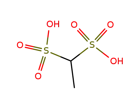 Molecular Structure of 179400-02-3 (1,1-Ethanedisulfonic acid)