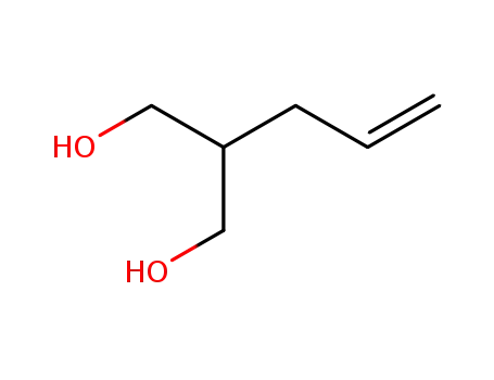 Molecular Structure of 42201-43-4 (1,3-Propanediol, 2-(2-propenyl)-)