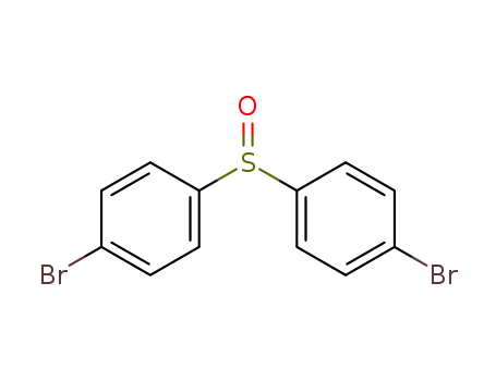 Molecular Structure of 1774-37-4 (Bis(4-bromophenyl) sulfoxide)