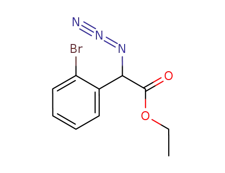 ethyl 2-azido-2-(2-bromophenyl)acetate