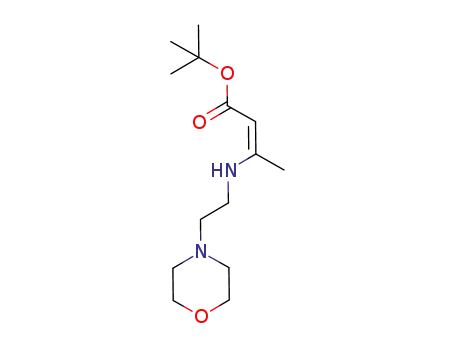 (Z)-tert-butyl 3-(2-morpholinoethylamino)but-2-enoate