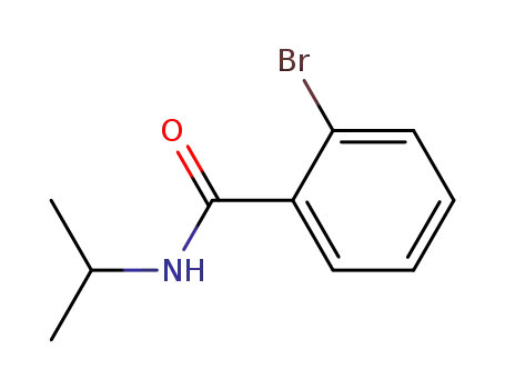 Molecular Structure of 64141-90-8 (2-BROMO-N-ISOPROPYLBENZAMIDE)