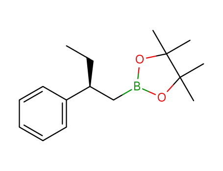 (R)-(+)-4,4,5,5-tetramethyl-2-(2-phenylbutyl)-1,3,2-dioxaborolane