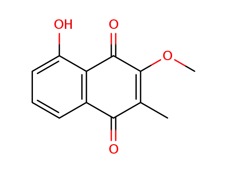 5-Hydroxy-3-methoxy-2-methyl-1,4-naphthochinon