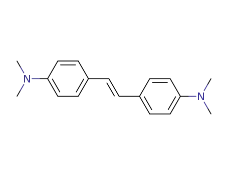 Molecular Structure of 22210-79-3 (Benzenamine, 4,4'-(1E)-1,2-ethenediylbis[N,N-dimethyl-)