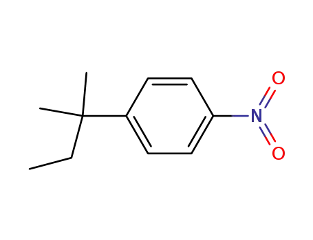 Molecular Structure of 6284-98-6 (1-(2-methylbutan-2-yl)-4-nitro-benzene)