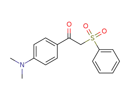 1-(4-(dimethylamino)phenyl)-2-(phenylsulfonyl)ethan-1-one