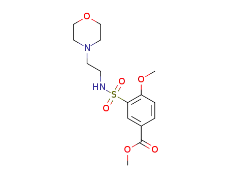 methyl 4-methoxy-3-(N-(2-morpholinoethyl)sulfamoyl)benzoate