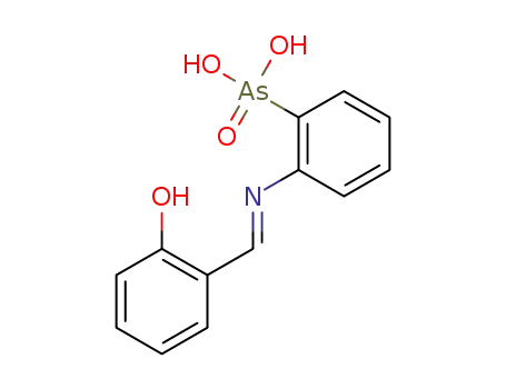 (E)-(2-(2-hydroxybenzylidene)aminophenyl)arsonic acid