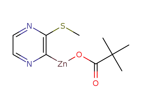 (3-(methylthio)pyrazin-2-yl)zinc pivalate