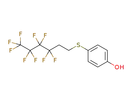 4-[2-(perfluorobutyl)ethylthio]phenol