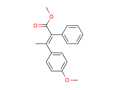 (E)-3-(4-Methoxy-phenyl)-2-phenyl-but-2-enoic acid methyl ester