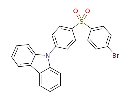 9-(4-((4-bromophenyl)sulfonyl)phenyl)-9H-carbazole