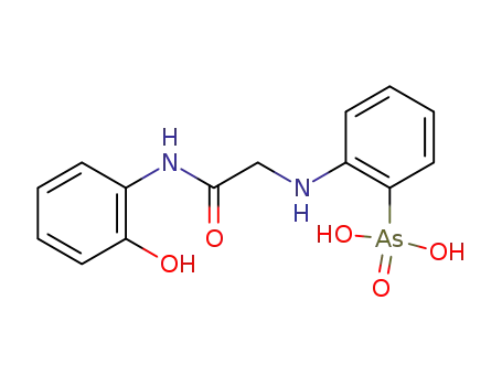 (2-{[(2-hydroxy-phenylcarbamoyl)-methyl]-amino}-phenyl)-arsonic acid