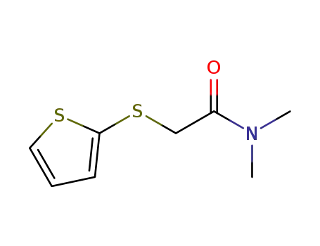 N,N-dimethyl-2-(thiophen-2-ylthio)acetamide