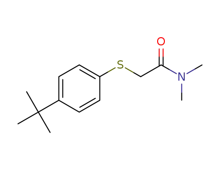 2-((4-(tert-butyl)phenyl)thio)-N,N-dimethylacetamide