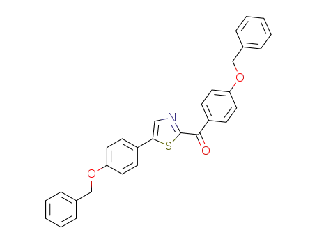 (4-(benzyloxy)phenyl)(5-(4-(benzyloxy)phenyl)thiazol-2-yl)methanone