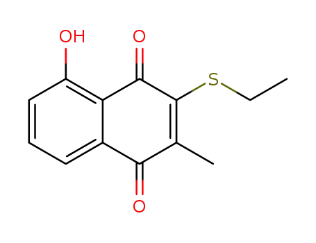 3-ethylsulfanyl-5-hydroxy-2-methyl-[1,4]naphthoquinone