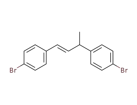 Molecular Structure of 5415-82-7 (1-bromo-4-[(E)-4-(4-bromophenyl)but-3-en-2-yl]benzene)