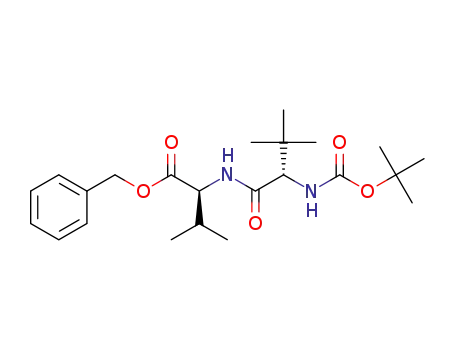 benzyl ((S)-2-((tert-butoxycarbonyl)amino)-3,3-dimethylbutanoyl)-L-valinate