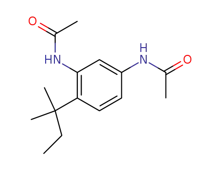 N,N'-(4-tert-pentyl-m-phenylene)-bis-acetamide