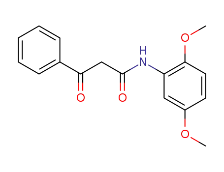 N-(2,5-dimethoxyphenyl)-3-phenyl-3-oxopropionamide