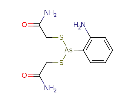 [(2-amino-phenyl)-arsanediyldimercapto]-di-acetic acid diamide