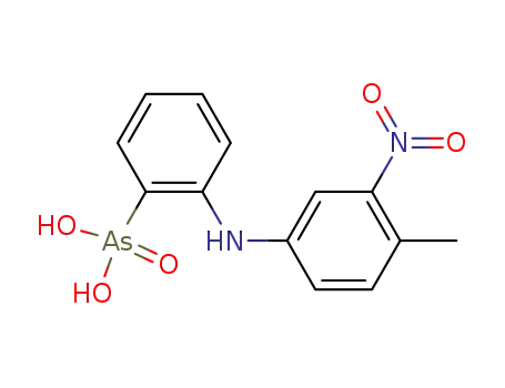 [2-(4-methyl-3-nitro-anilino)-phenyl]-arsonic acid