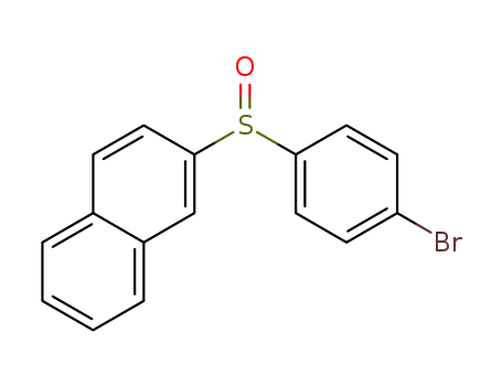 2-((4-bromophenyl)sulfinyl)naphthalene