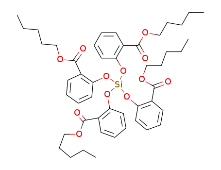 silicic acid tetrakis-(2-pentyloxycarbonyl-phenyl ester)