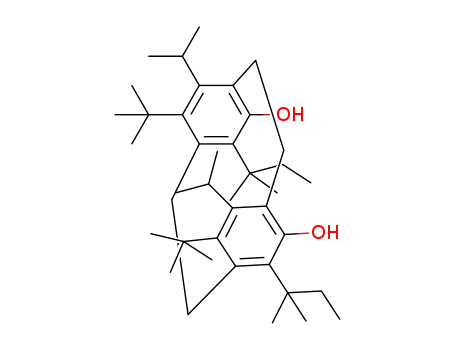 5,12-di-tert-pentyl-7,16-di-tert-butyl-8,15-diisopropyl-4,13-dihydroxy[2,2]paracyclophane