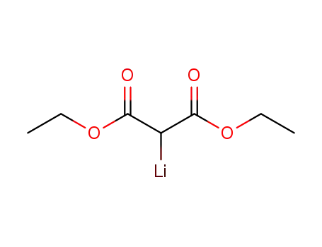 Propanedioic acid, diethyl ester, ion(1-), lithium