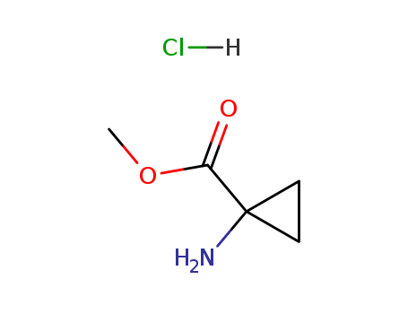Cyclopropanecarboxylicacid, 1-amino-, methyl ester, hydrochloride (1:1)