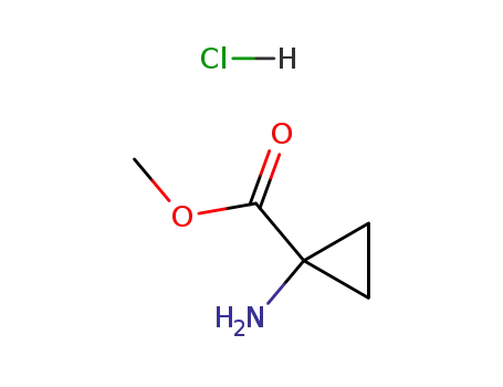 Methyl 1-aminocyclopropanecarboxylate hydrochloride cas  72784-42-0