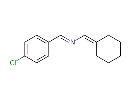 Methanamine, N-[(4-chlorophenyl)methylene]-1-cyclohexylidene-