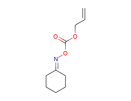 Molecular Structure of 118068-88-5 (Cyclohexanone, O-[(2-propenyloxy)carbonyl]oxime)